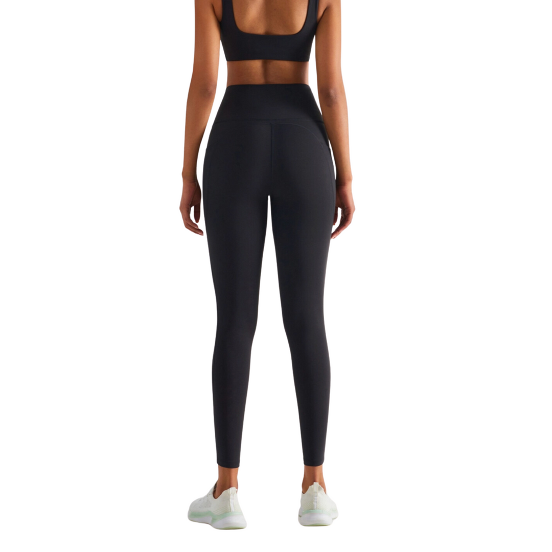 Diamond high-waist leggings