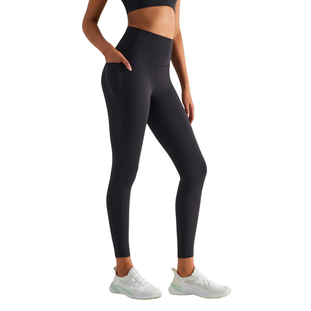 Diamond high-waist leggings