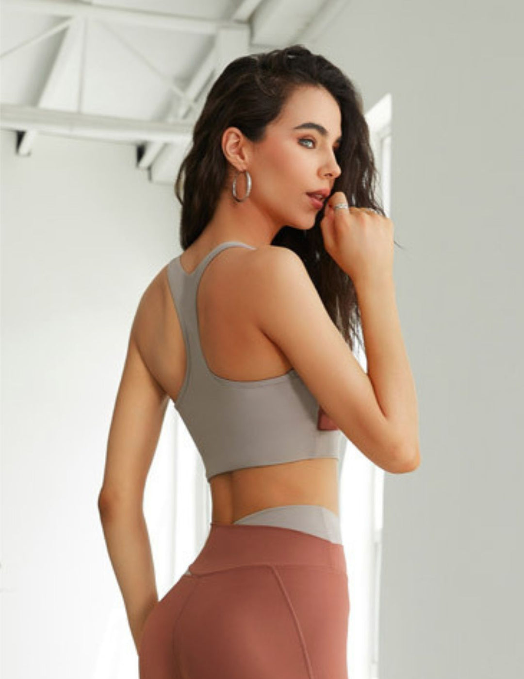 Pulse & Play Rust Sport Bra